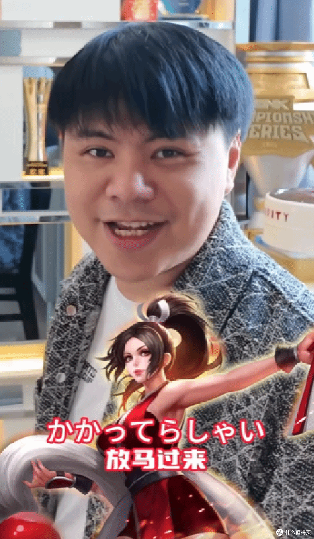 格斗拳王“小孩”曾卓君整活配音不知火舞,硬核选手秒变搞笑担当