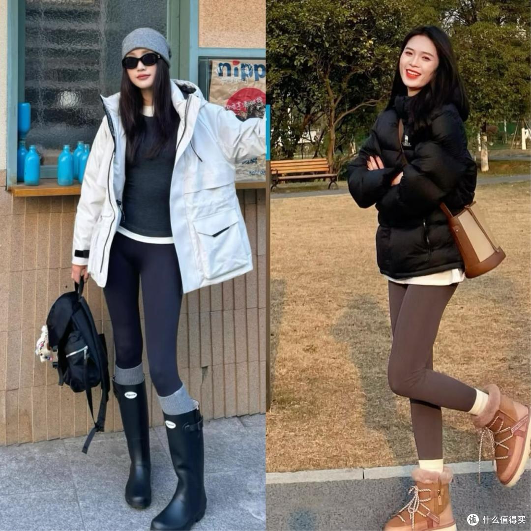 裤子不要乱买!现在火爆的鲨鱼裤,搭配大衣、棉服时髦又保暖!