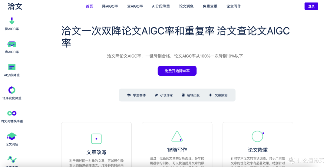 论文查重怎么降?AI率怎么降?4款论文降重/查AI率工具实测推荐