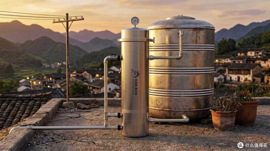 净莱泉实测|农村井水净水器,泥沙全滤,自建房别墅必入