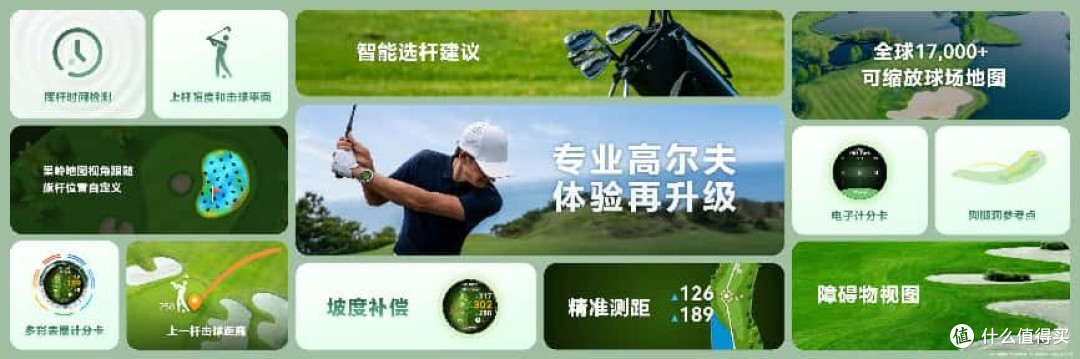 华为第二代高尔夫手表“旷野绿”支持计分卡表圈 ,7999元将开售