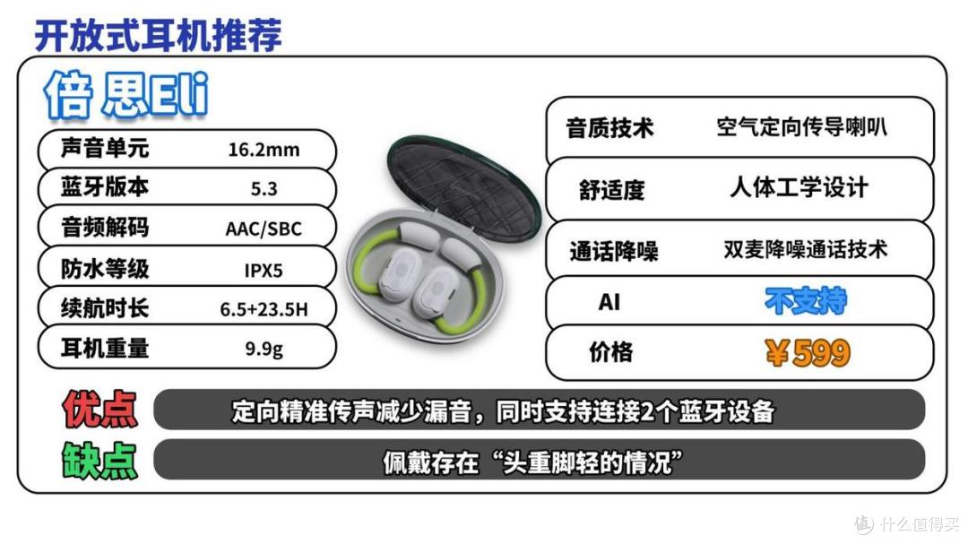 开放式耳机什么牌子好?2026开放式耳机品牌排行榜前十名