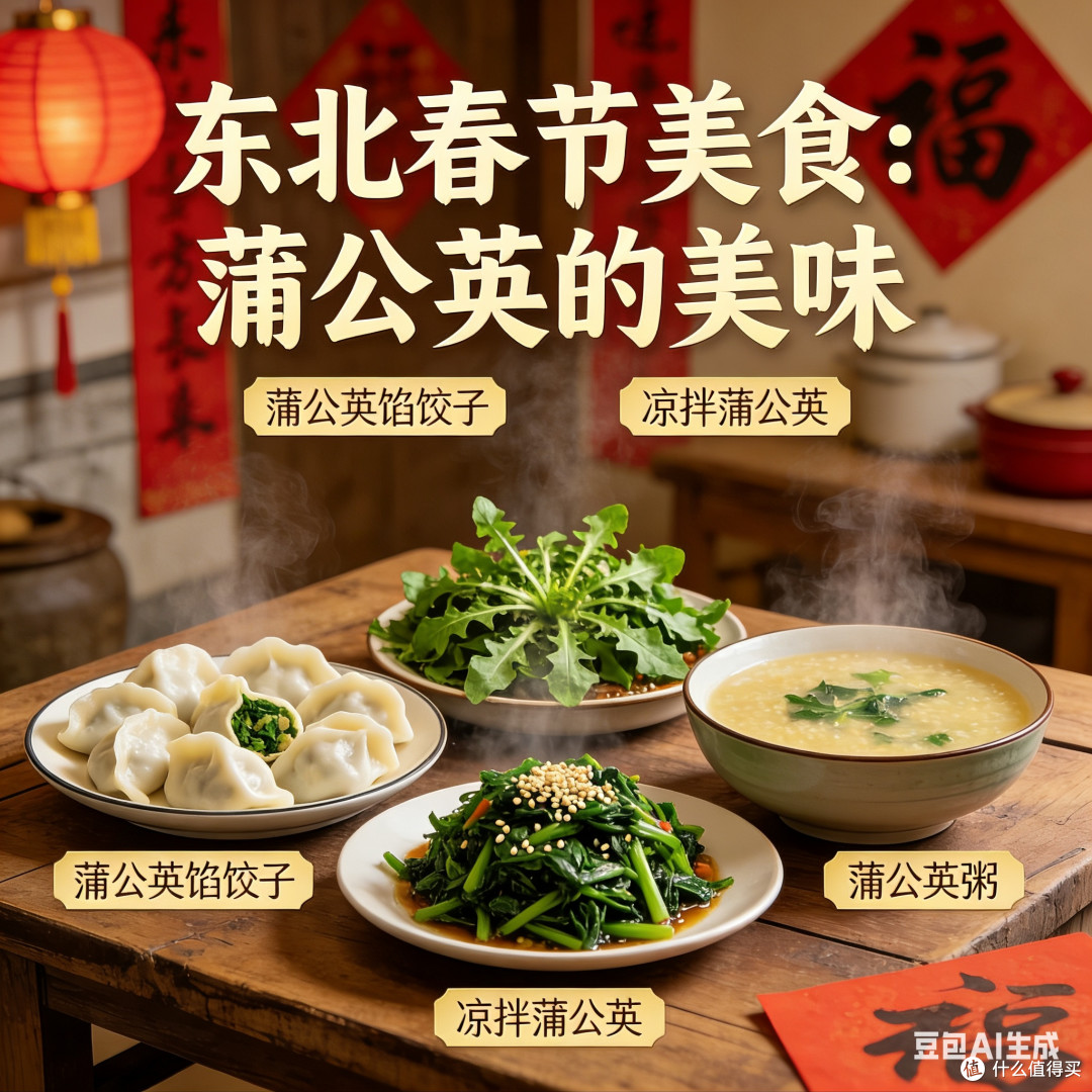 东北春节美食：蒲公英的美味