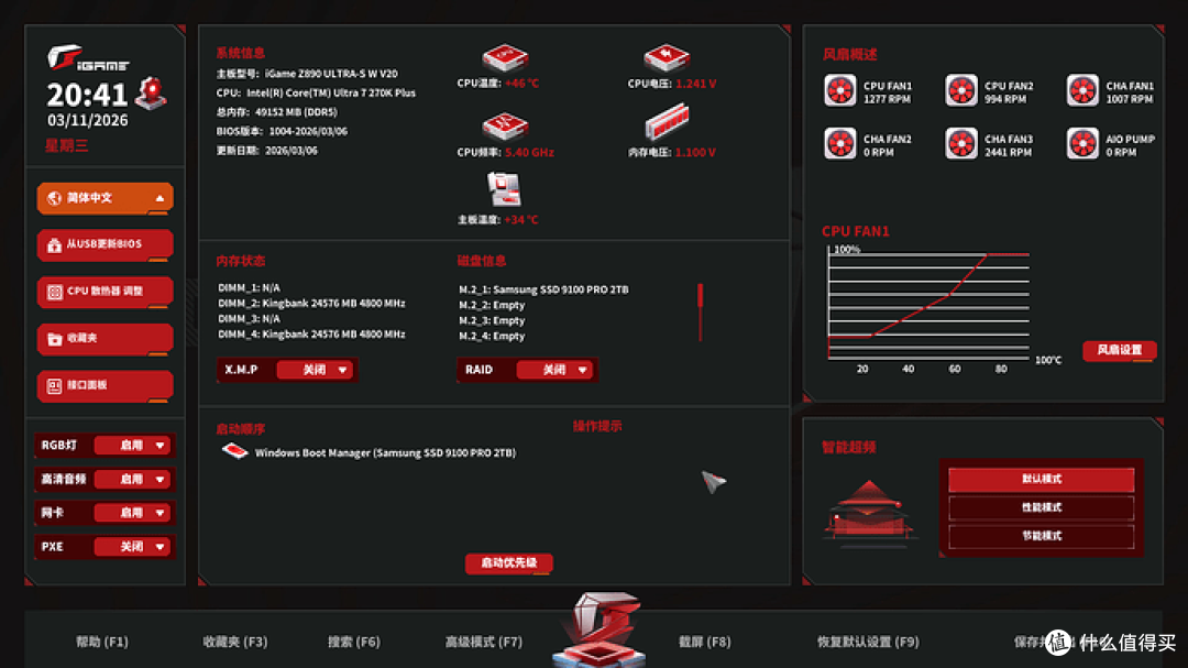 纯白美学:七彩虹 iGame Z890 ULTRA-S W V20 主板评测