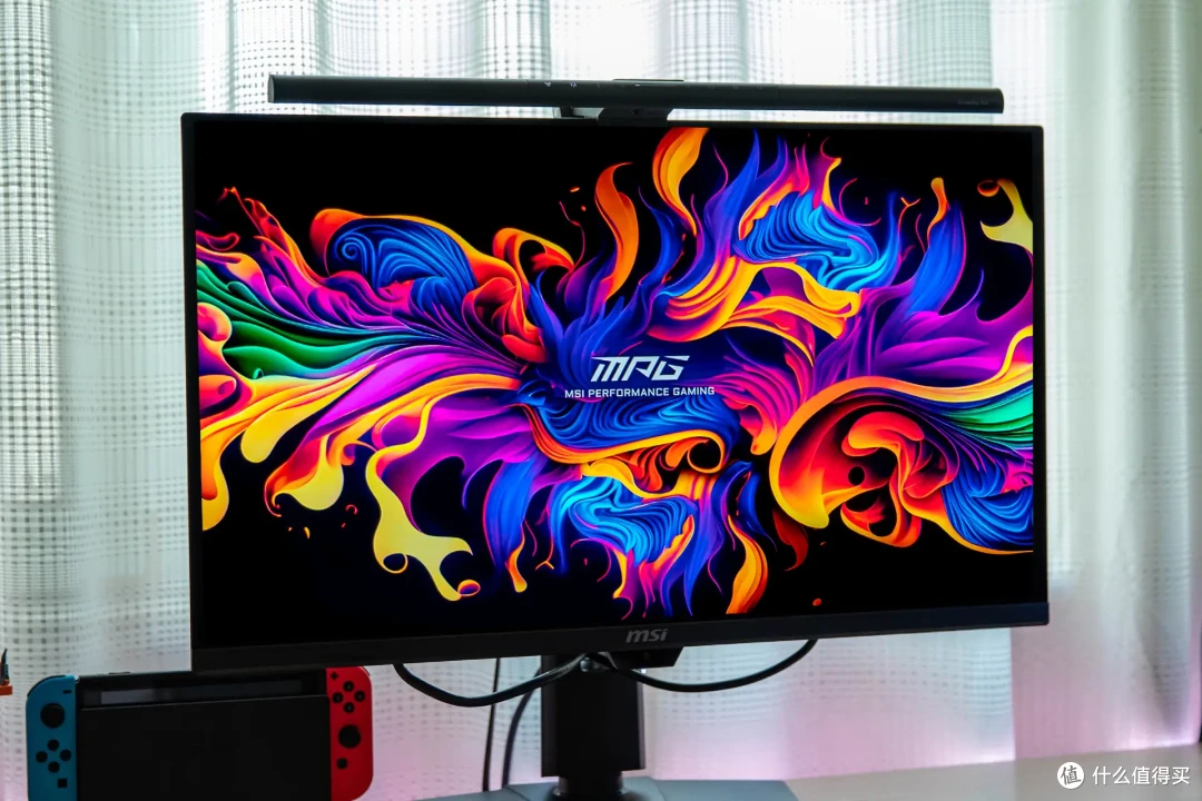 500Hz超高刷新率OLED显示器，微星MPG 271QR QD-OLED X50流光评测