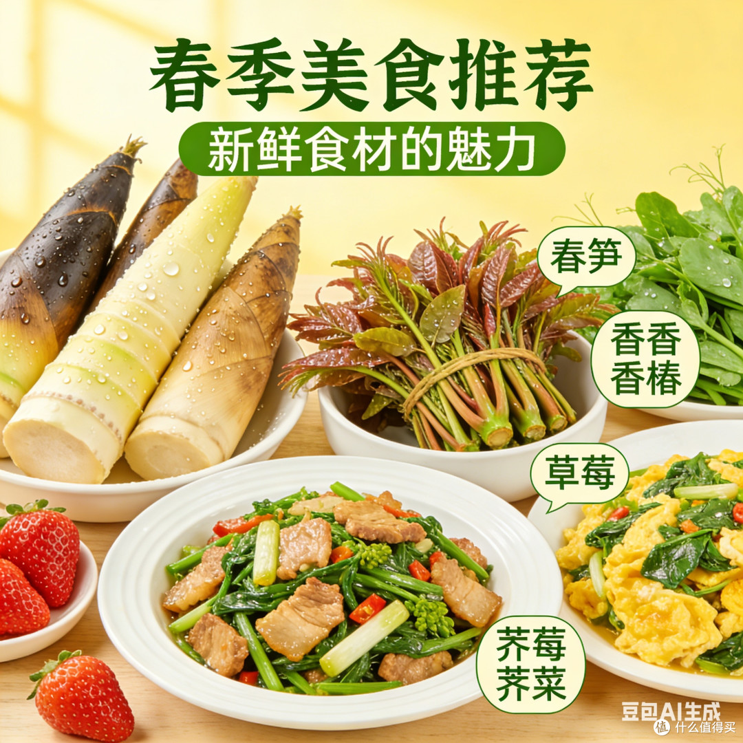 春季美食推荐：新鲜食材的魅力