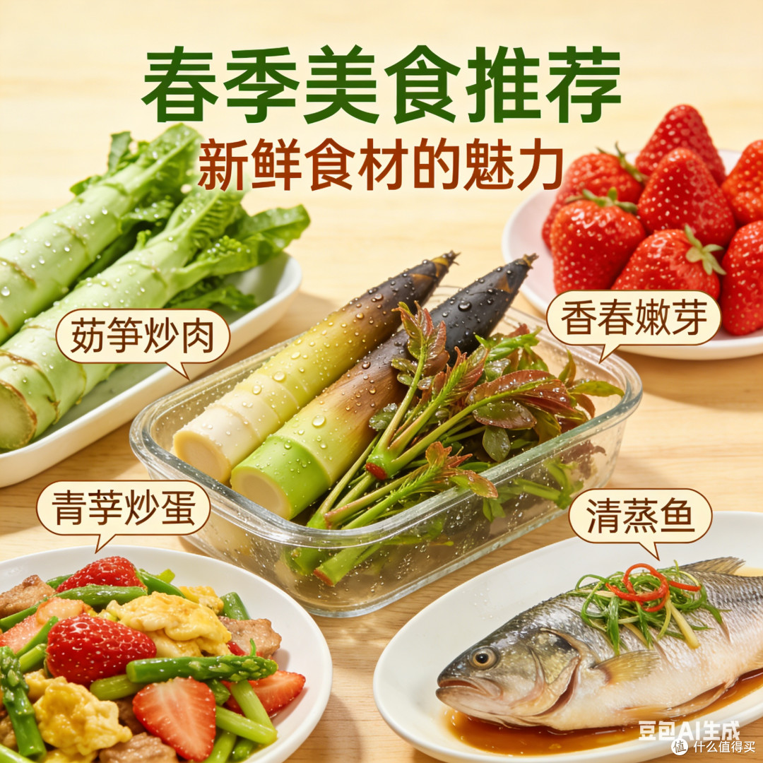 春季美食推荐：新鲜食材的魅力