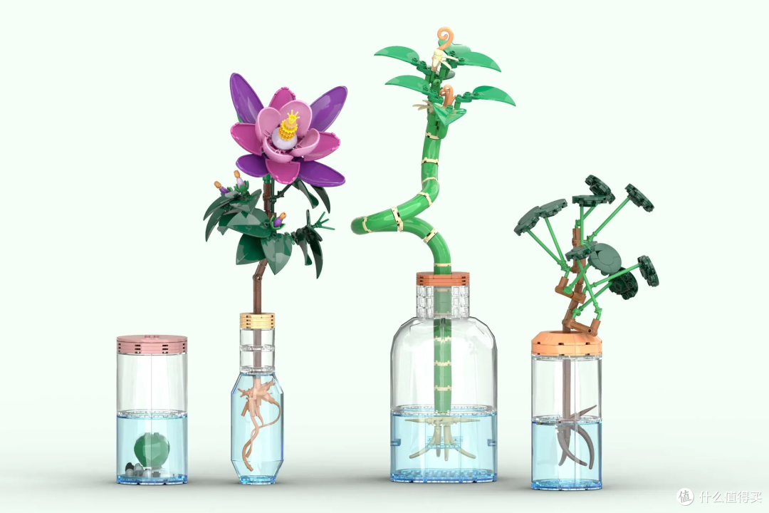 乐高玩家把水培、生态瓶搬进Ideas,植物系列要玩出新高度?!