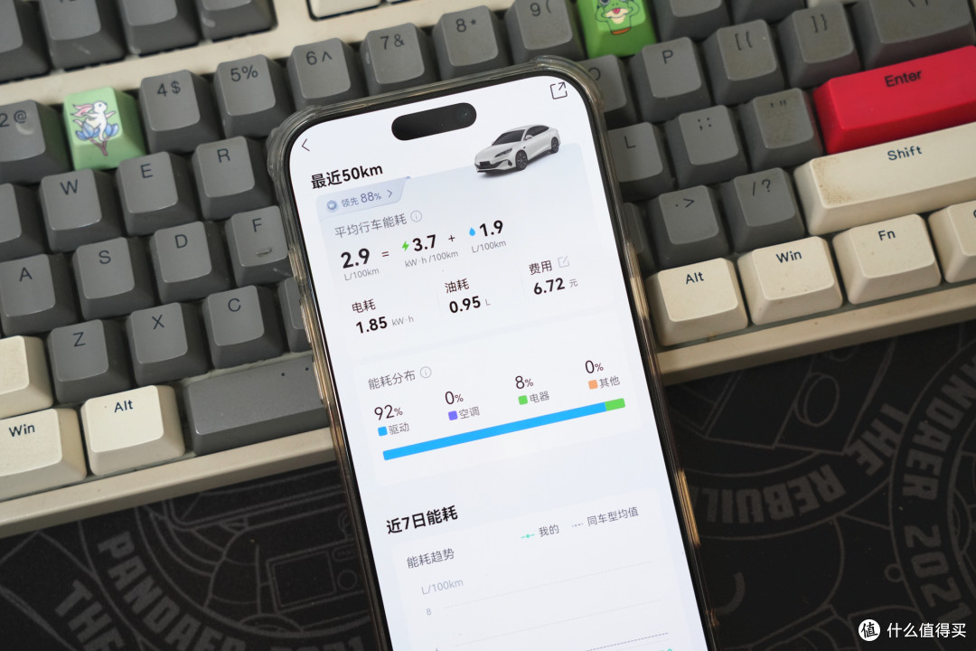 油价涨到9元，比亚迪插混车主一点不焦虑：油耗很低，还可油可电