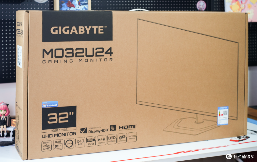 技嘉MO32U24 QD-OLED显示器评测:4K电竞与专业创作的全能旗舰
