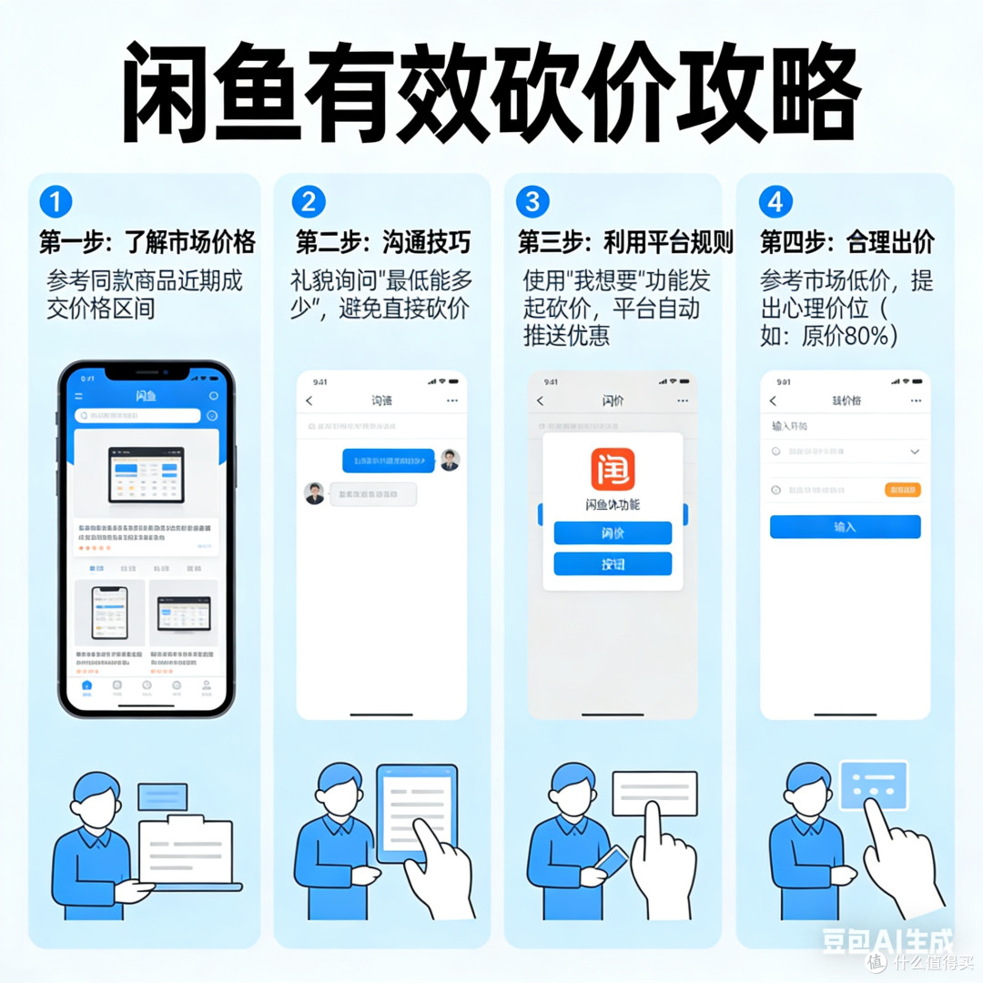 如何在闲鱼上有效砍价