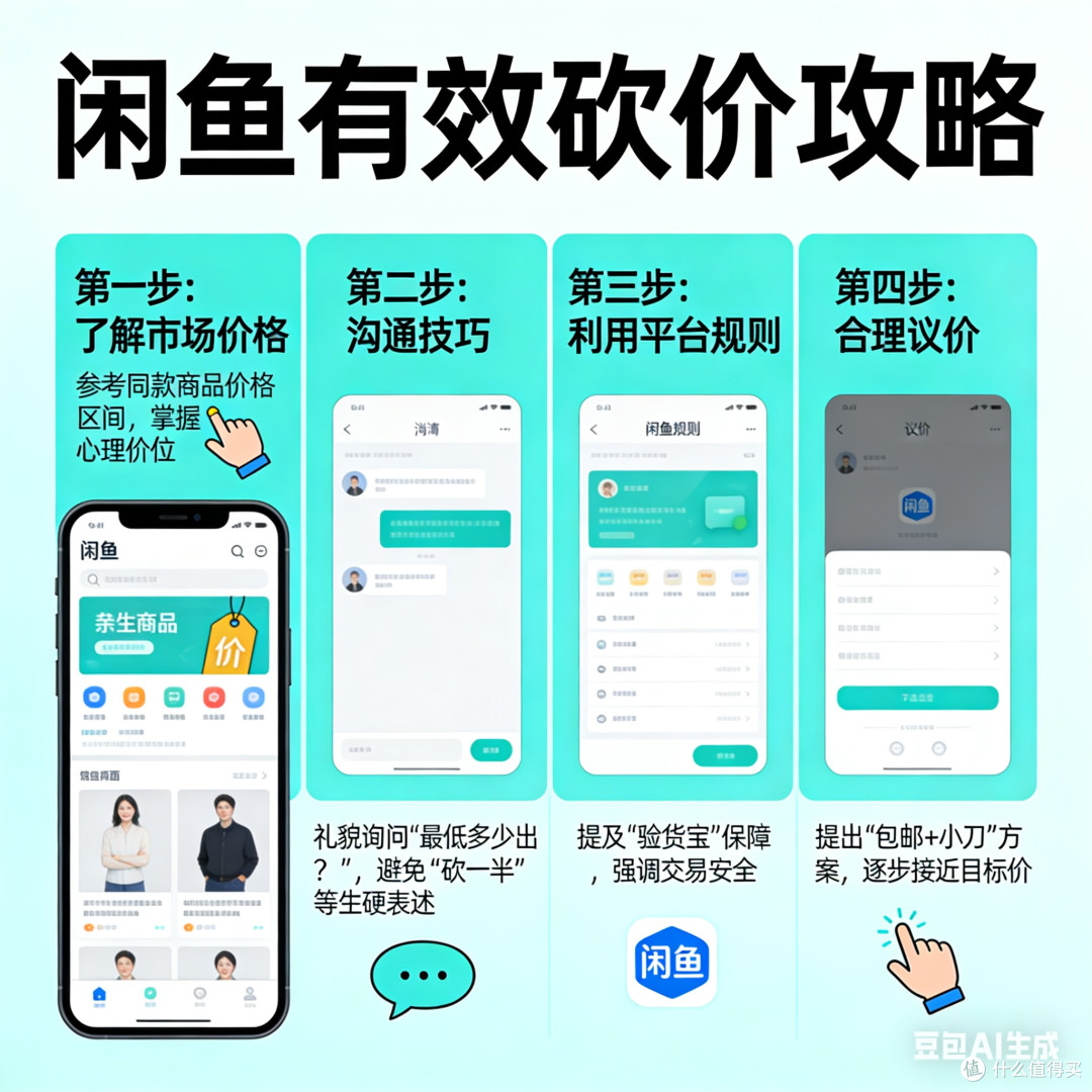 如何在闲鱼上有效砍价
