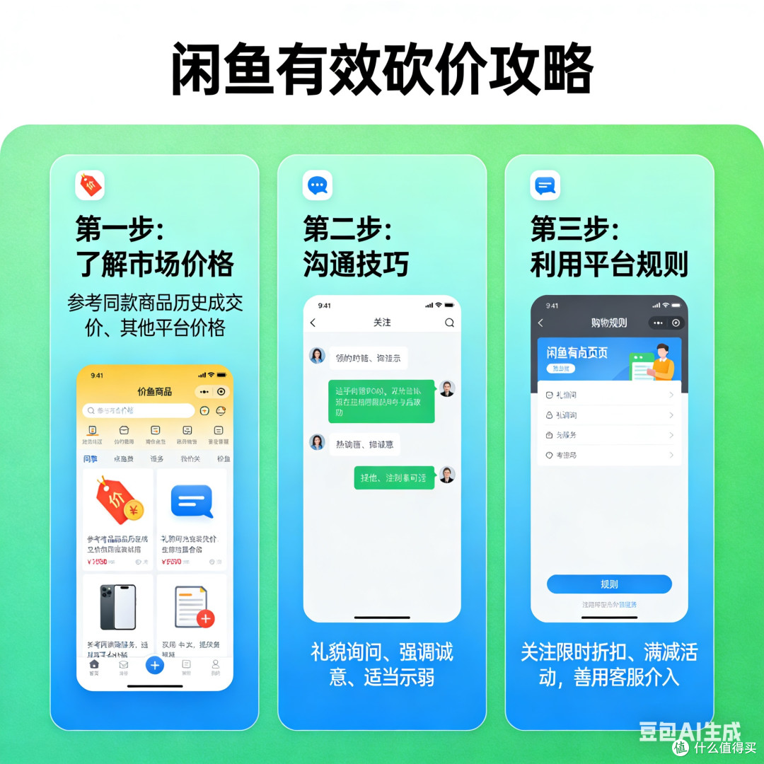 如何在闲鱼上有效砍价