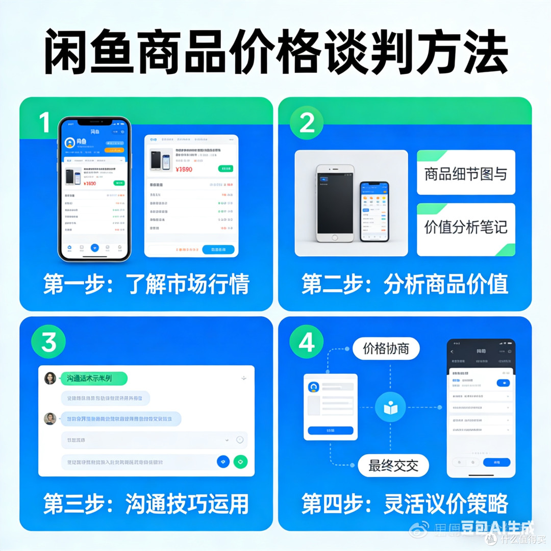 闲鱼商品价格谈判方法