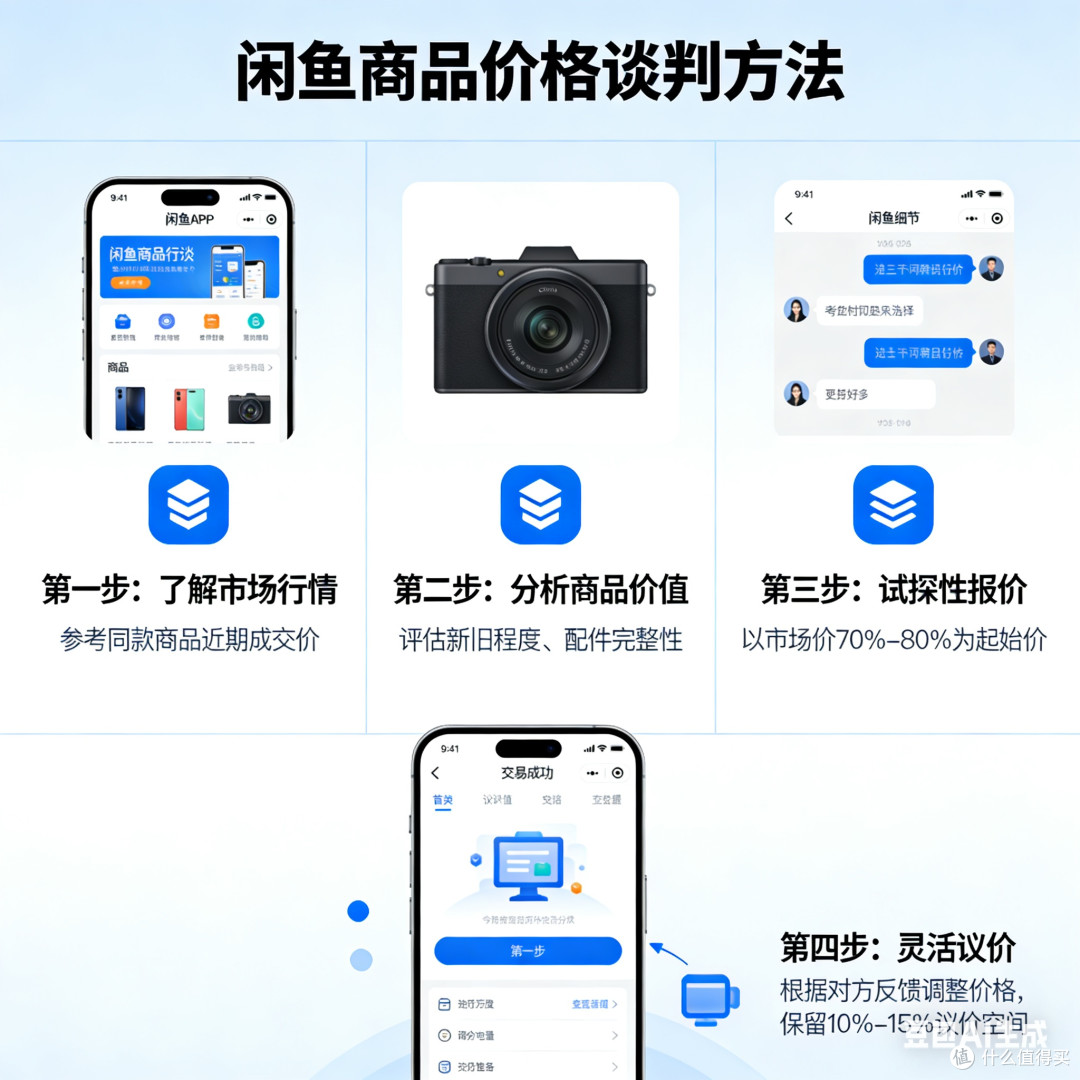闲鱼商品价格谈判方法