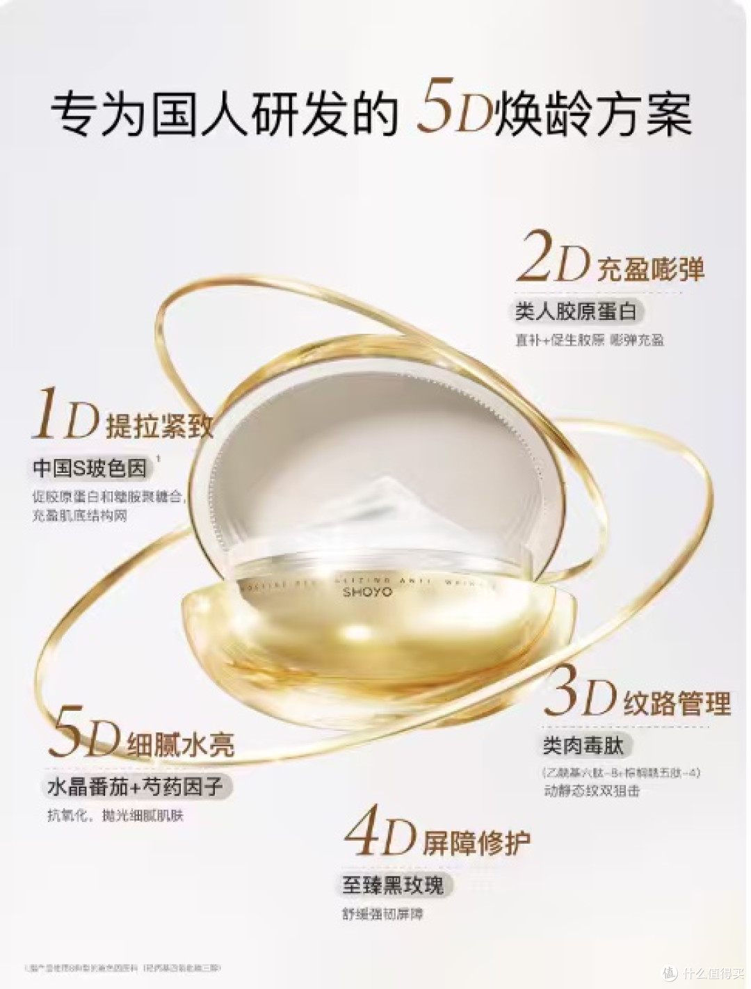 轻氧玻色因精雕绷带霜,肌肤紧致淡纹