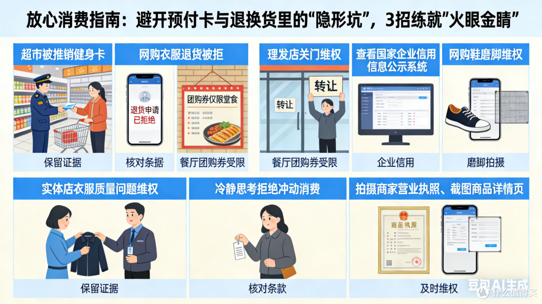 如何防范预付卡和退换货问题
