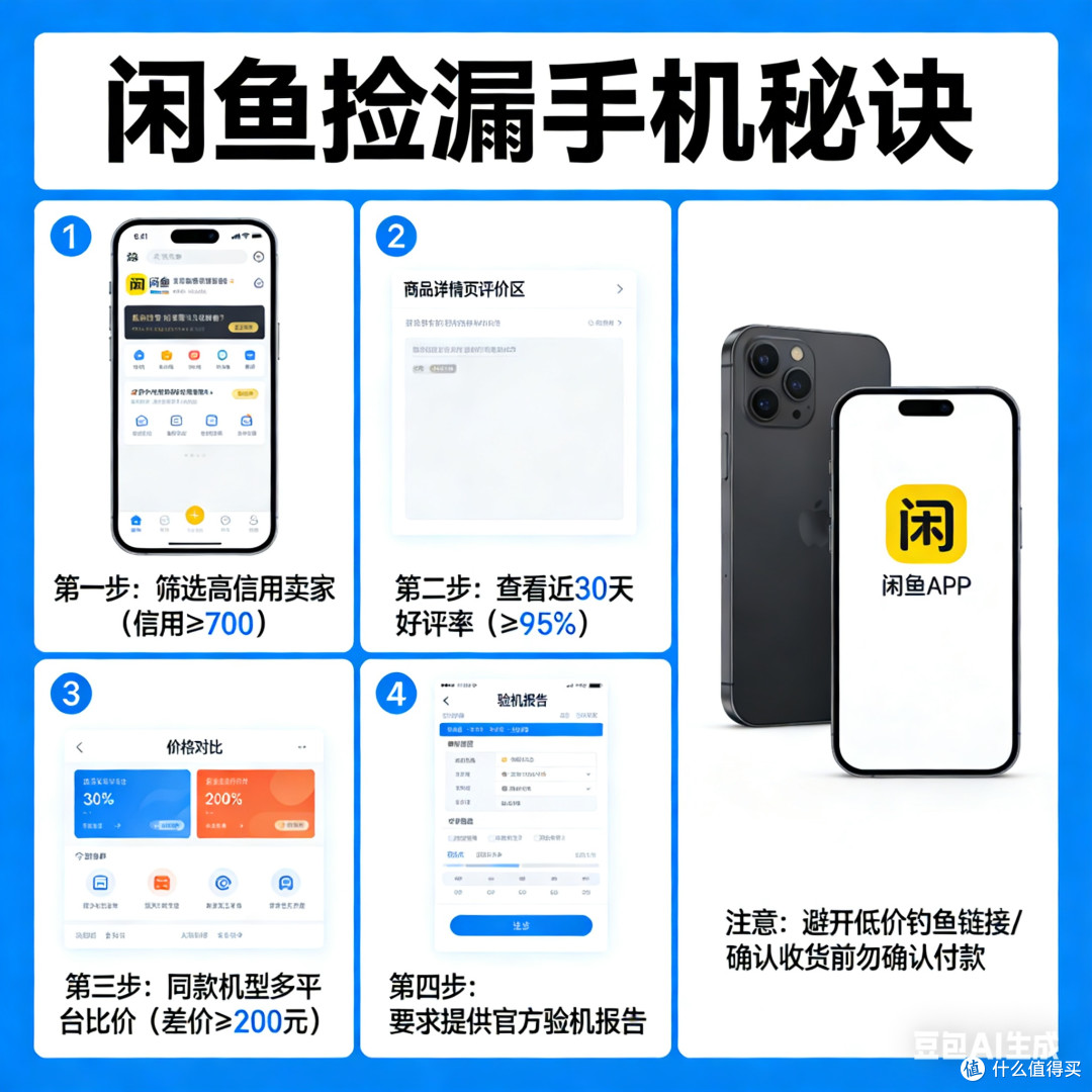 哇!在闲鱼上捡漏手机的秘诀