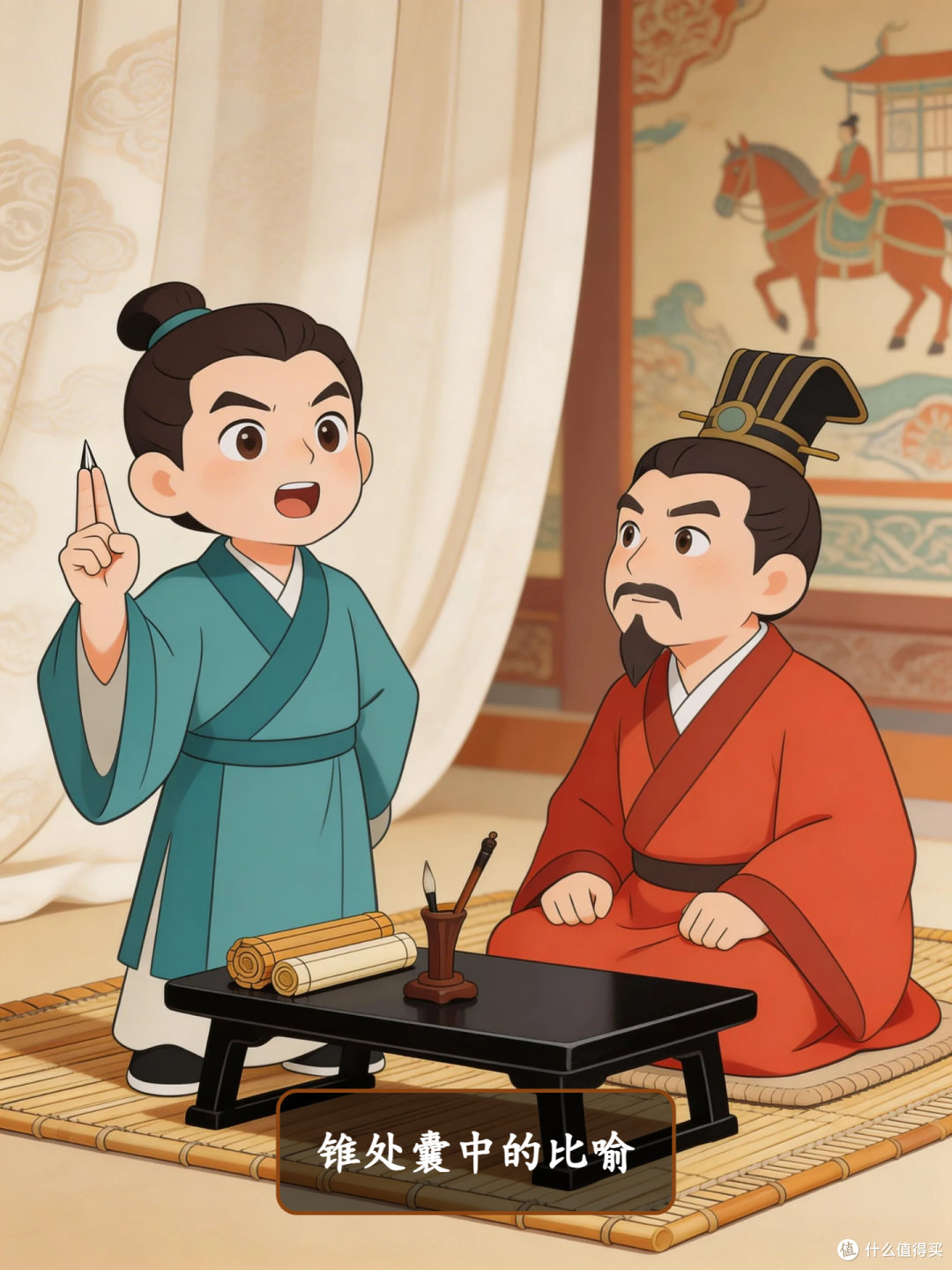 58.《史记》漫画版|毛遂自荐:口袋里的锥子总会出头