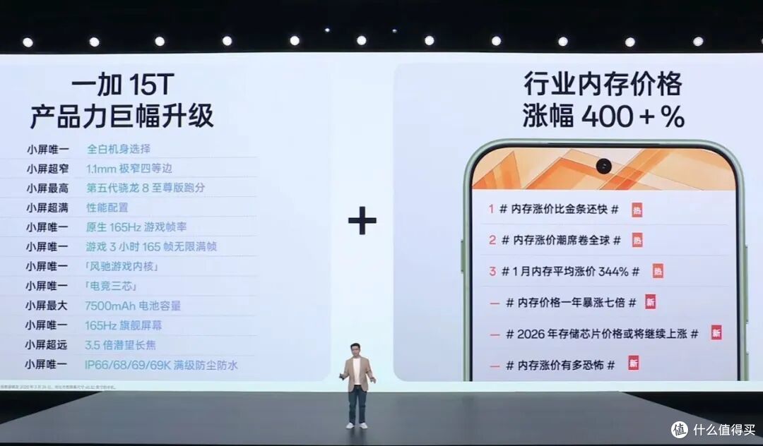 涨价1200元，一加15T很强也很贵，但我的钱要砸手里了…