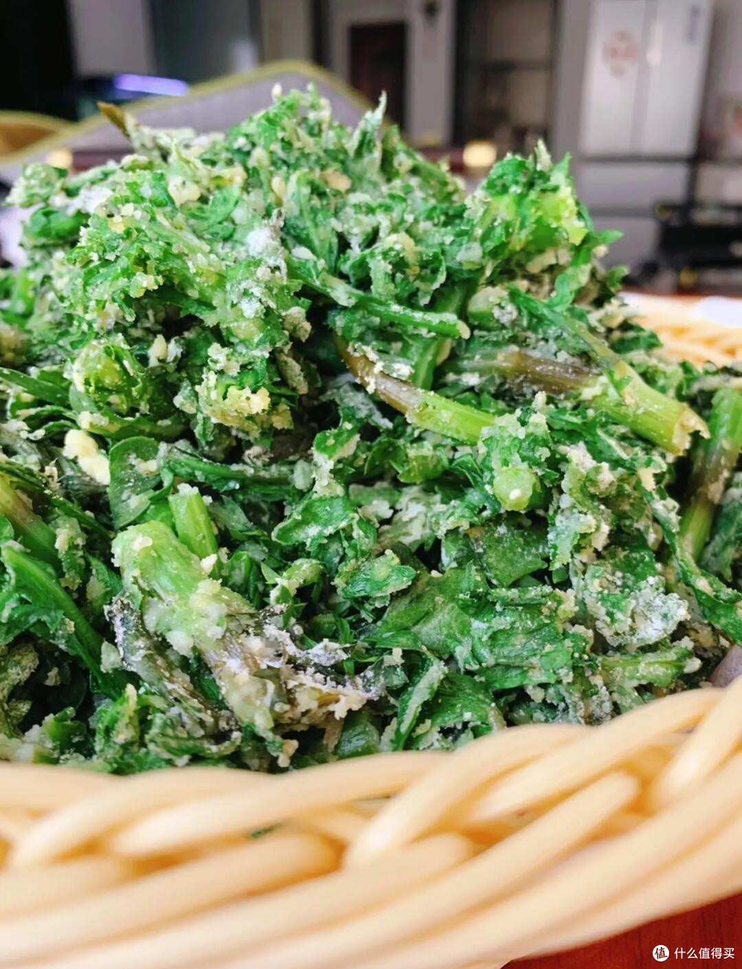 春日清香美味:蒸茼蒿