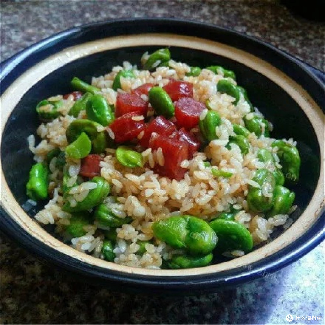 春季葱油蚕豆焖饭做法