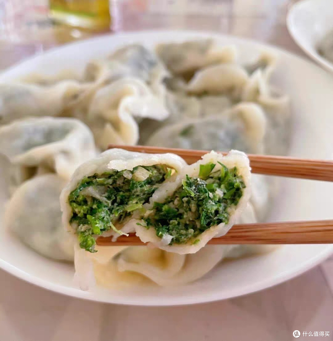 荠菜饺子,春日里不可多得的美味!