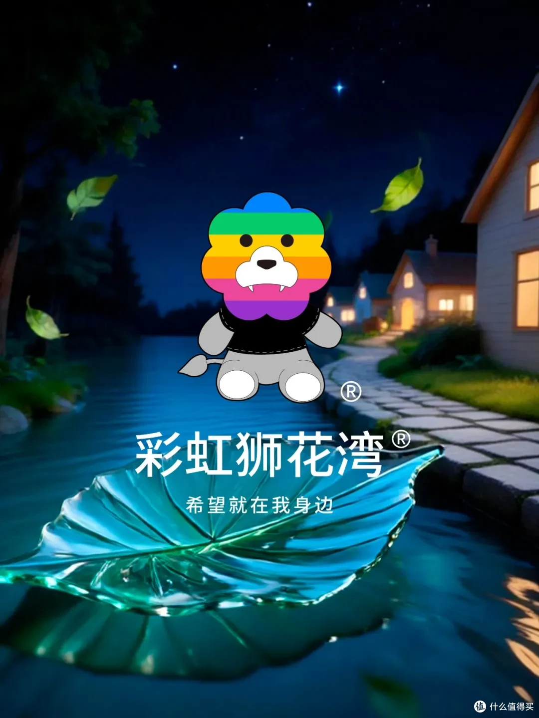 睡前故事:顺水而行,慢慢抵达,「彩虹狮花湾」毛绒玩具