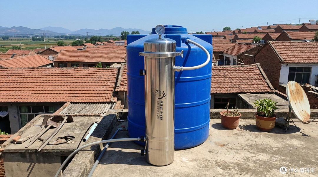 自建房别墅必入!净莱泉304不锈钢净水器,解决黄泥水浑浊水难题