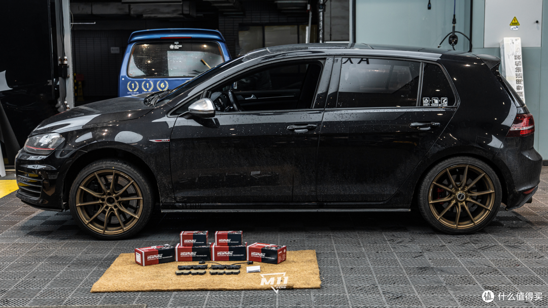 威斯派克刹车皮 高尔夫R GT8卡钳 拒惧高温,制动依旧灵敏