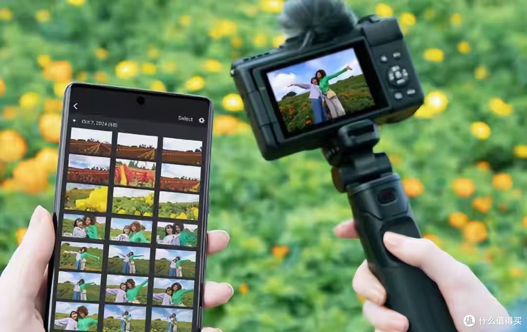 新手踏青带什么相机?佳能PowerShot V1帮你拍出花海人像vlog大片