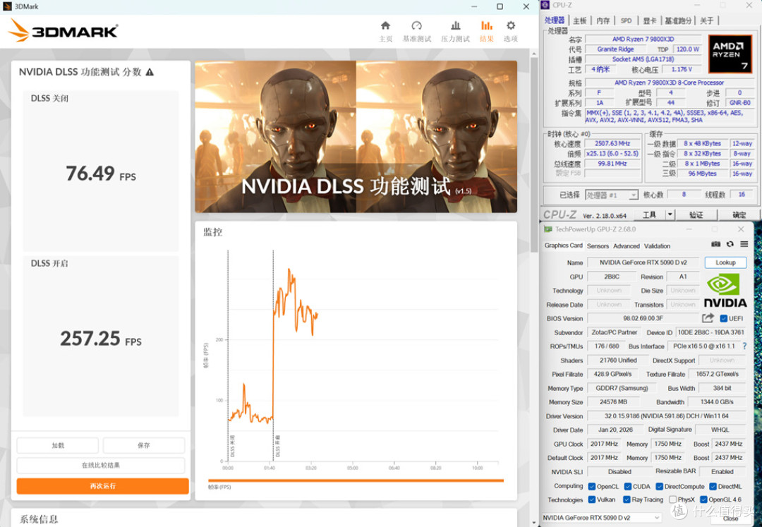 游戏王者，无人争锋，索泰RTX5090DV2游戏实测！