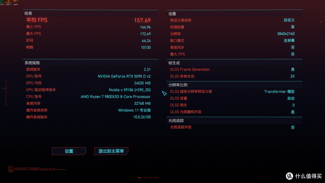 游戏王者，无人争锋，索泰RTX5090DV2游戏实测！