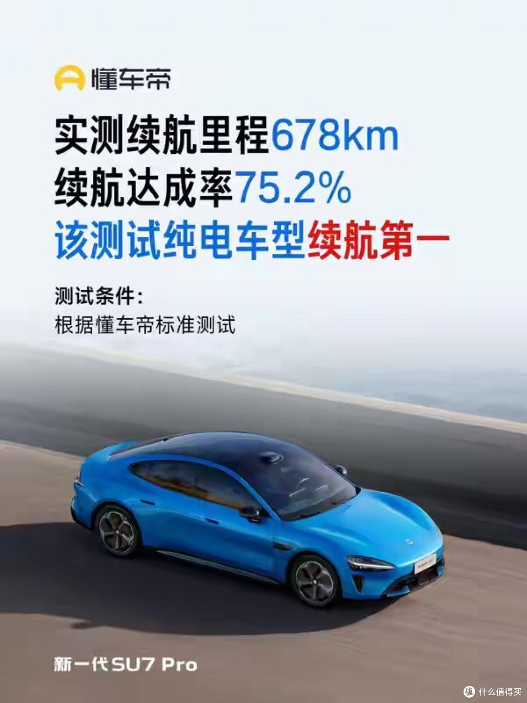 小米宣布SU7 Pro三大媒体实测续航第一 续航达892km