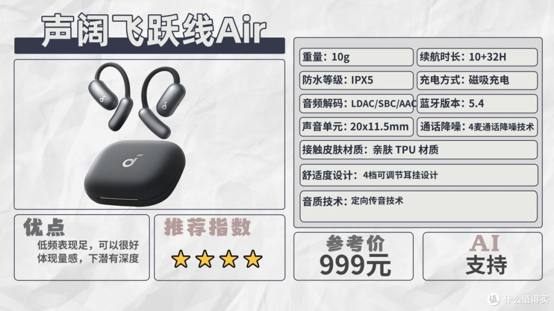 开放式耳机什么牌子好用?2026年十款最值得入手的开放式耳机推荐