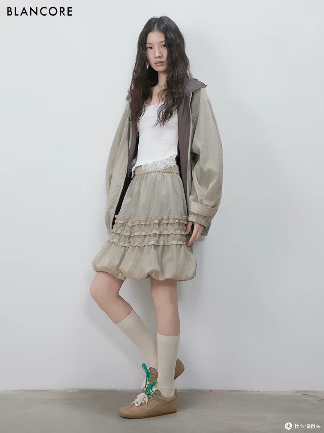 被问爆的 BLANCORE 户外撞色外套!春游穿搭天花板🌸