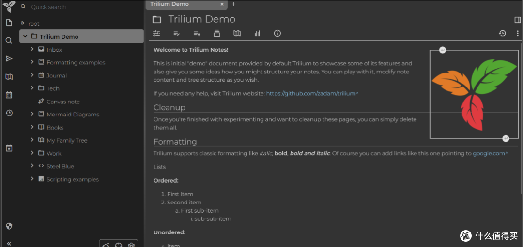 构建个人知识库的开源神器：Trilium 安装部署和使用