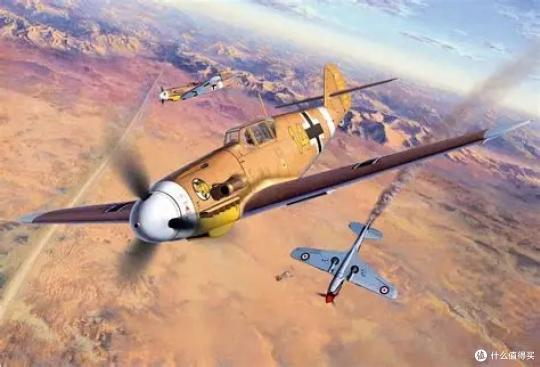 非洲流星--Corgi 1:72 Bf-109 G-2 马尔塞尤座机