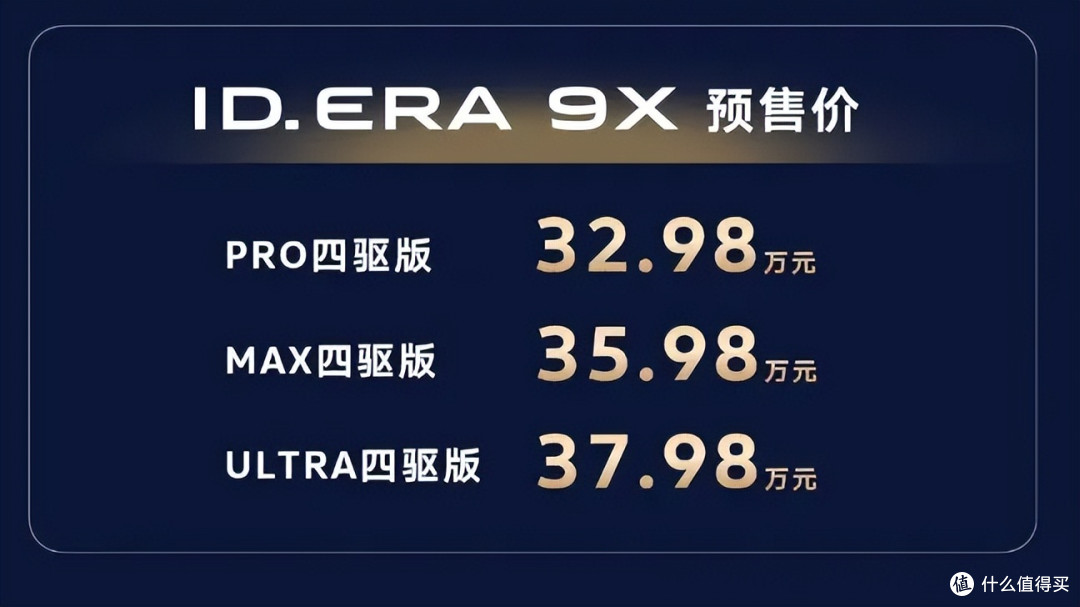 ID.ERA 9X:盲订有九成来自老客户,看中外形大气和大众口碑