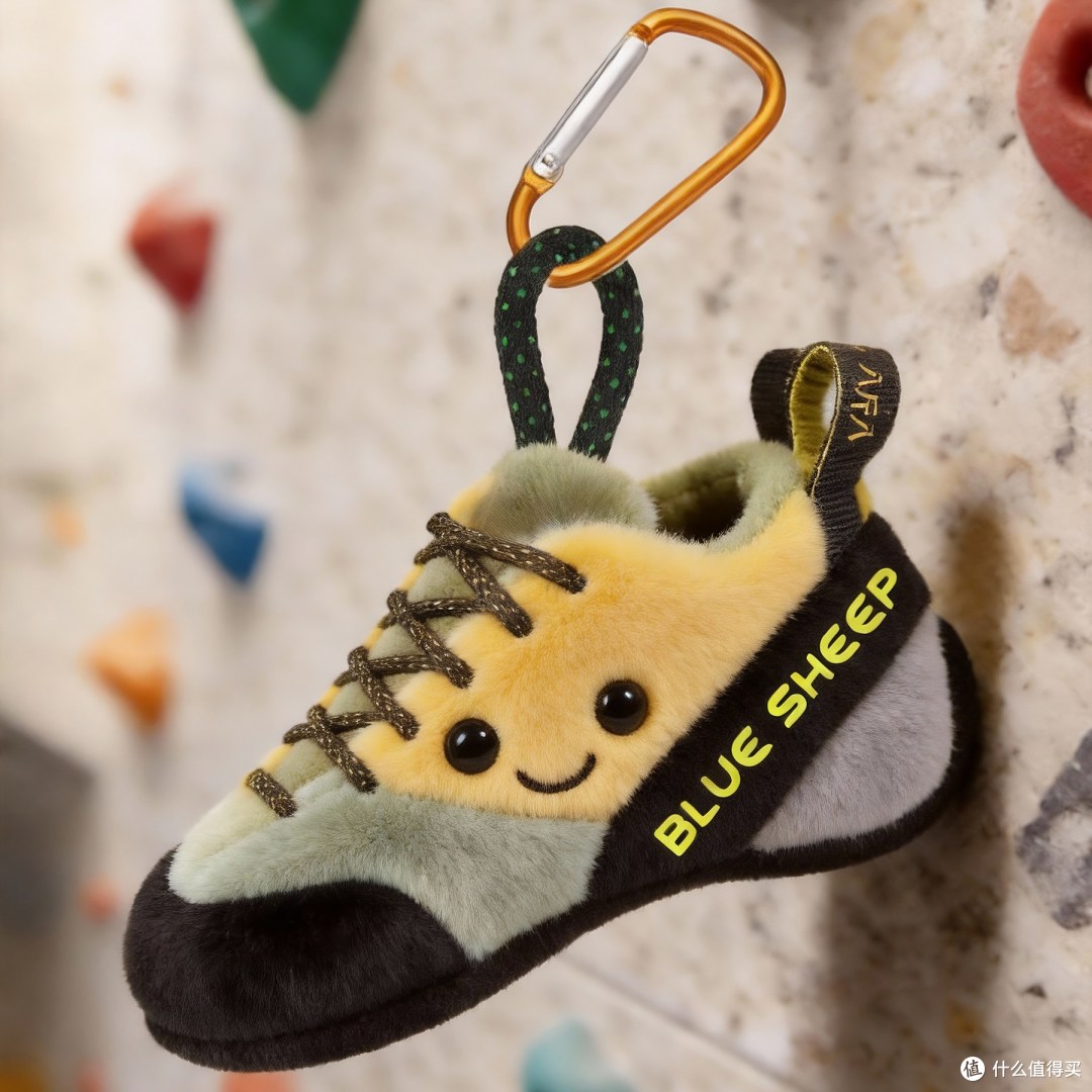 小岩羊攀岩鞋毛绒挂件实测:几十块的软萌挂饰,值不值得入?