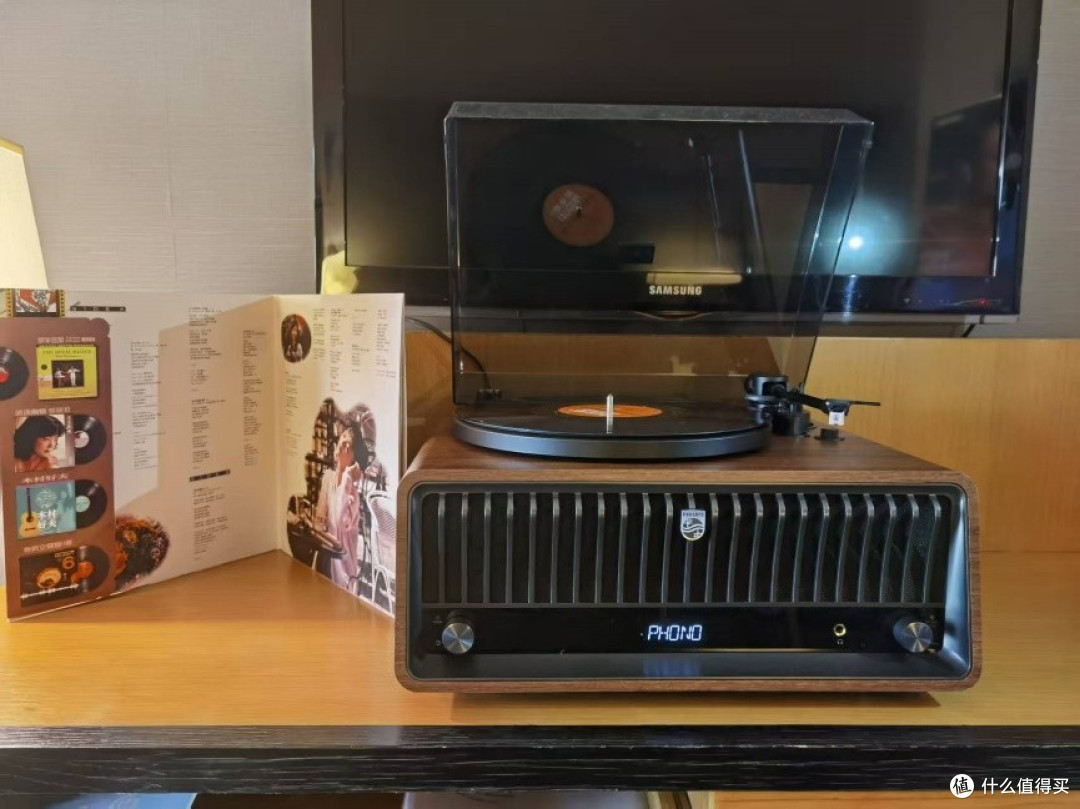 初见飞利浦黑胶音响THE TINA·时光雕琢的仪式感