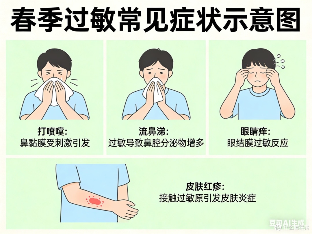 春季过敏原因及应对方法