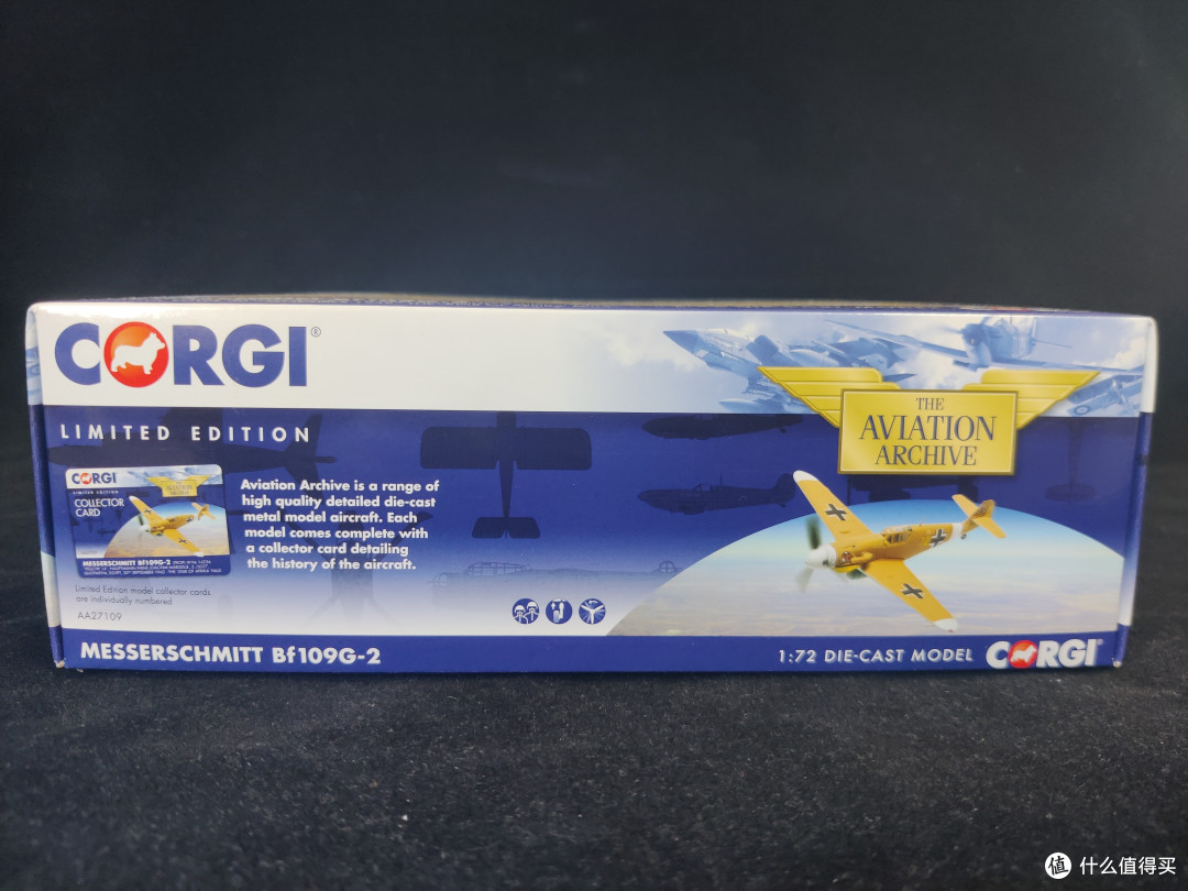 非洲流星--Corgi 1:72 Bf-109 G-2 马尔塞尤座机