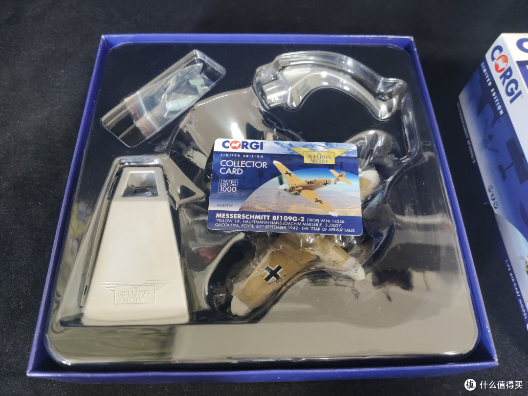 非洲流星--Corgi 1:72 Bf-109 G-2 马尔塞尤座机
