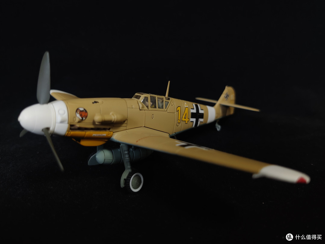 非洲流星--Corgi 1:72 Bf-109 G-2 马尔塞尤座机