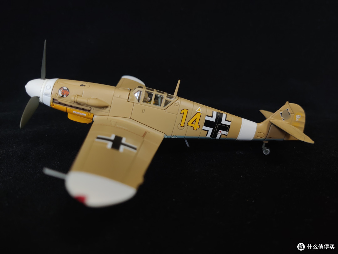 非洲流星--Corgi 1:72 Bf-109 G-2 马尔塞尤座机