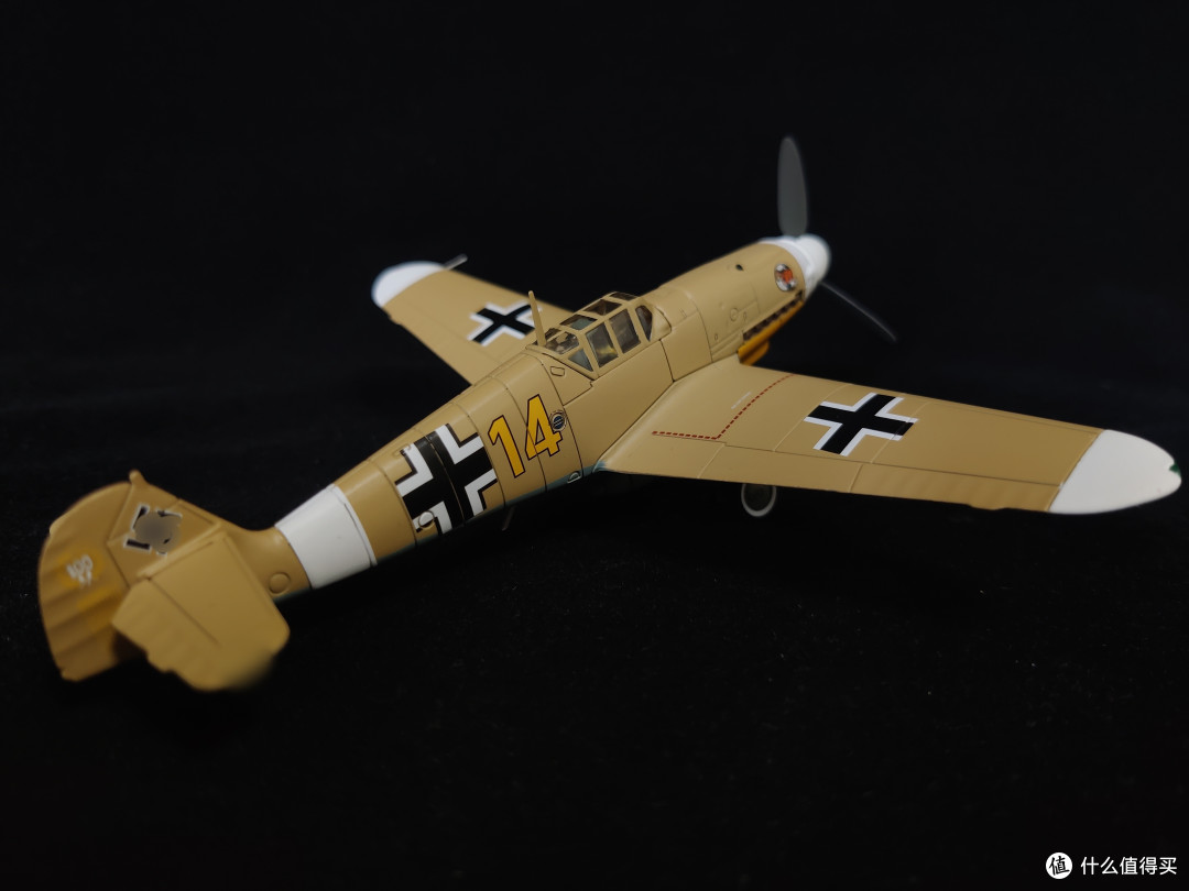 非洲流星--Corgi 1:72 Bf-109 G-2 马尔塞尤座机
