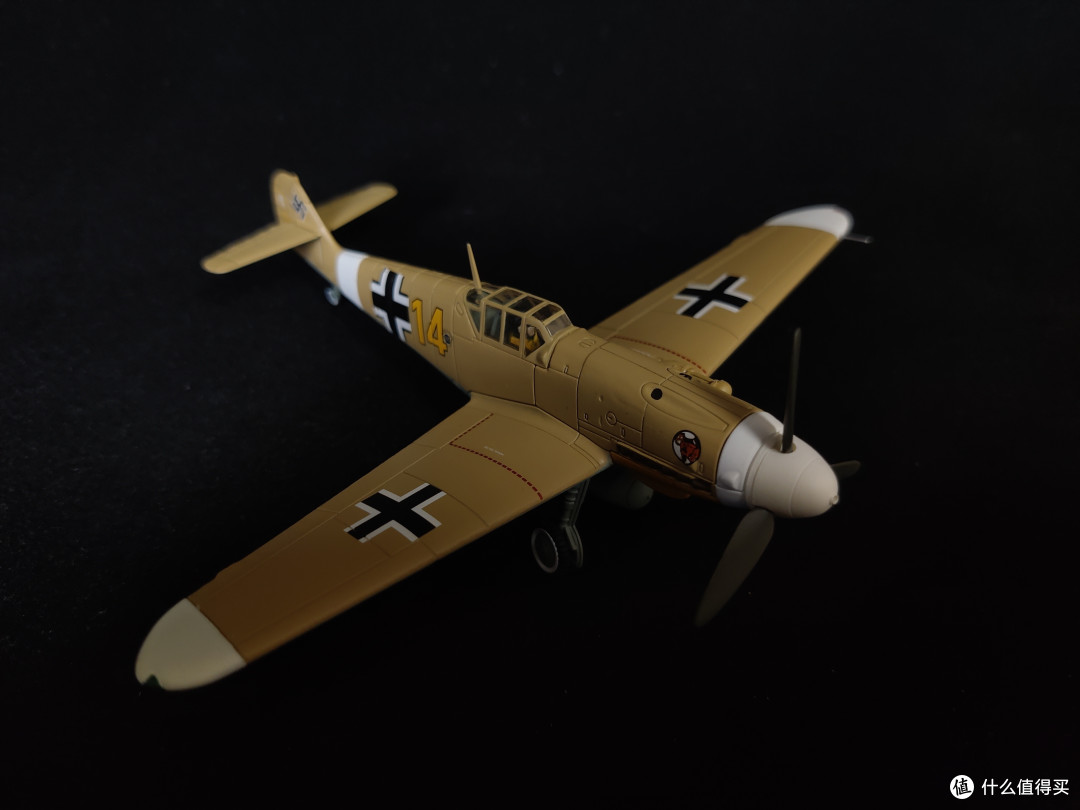 非洲流星--Corgi 1:72 Bf-109 G-2 马尔塞尤座机
