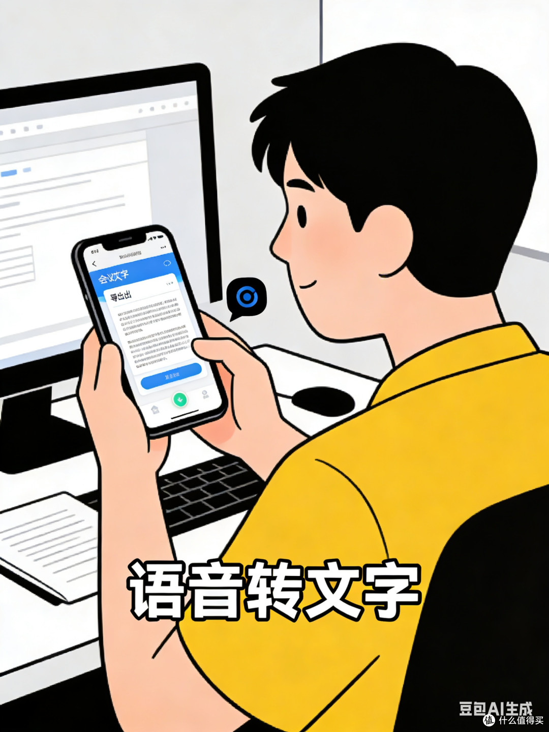 把语音转文字丢给AI，会议纪要还能自动分点标重点？