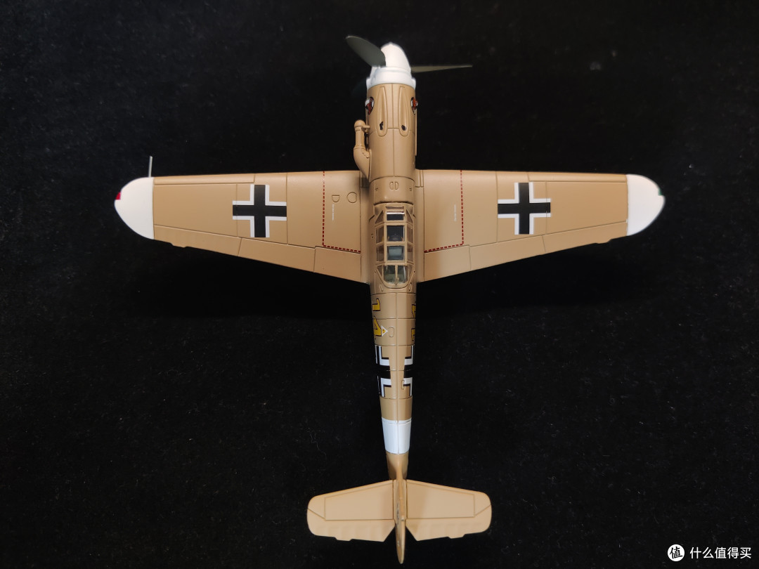 非洲流星--Corgi 1:72 Bf-109 G-2 马尔塞尤座机